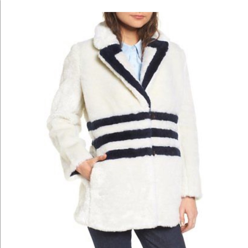 Jcrew Fur Jacket